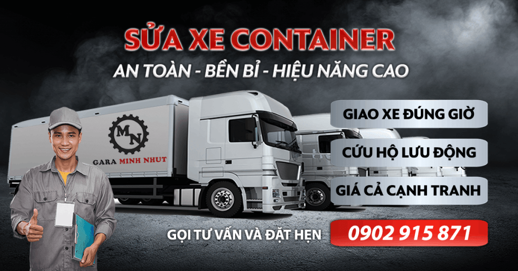Sửa xe container (xe công) Quận 9, Thủ Đức, Bình Dương, Đồng Nai - - - 1