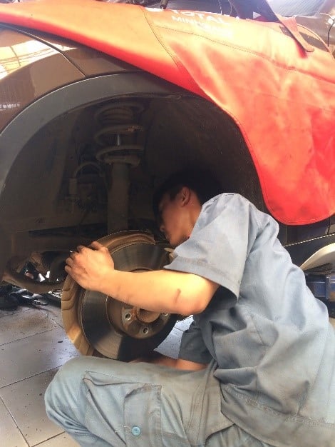 Các bước tiến hành sửa chữa hệ thống treo xe tải