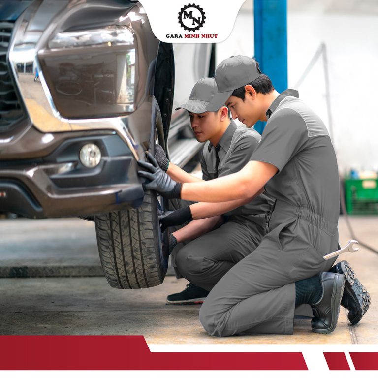 Bảo dưỡng bánh xe tải