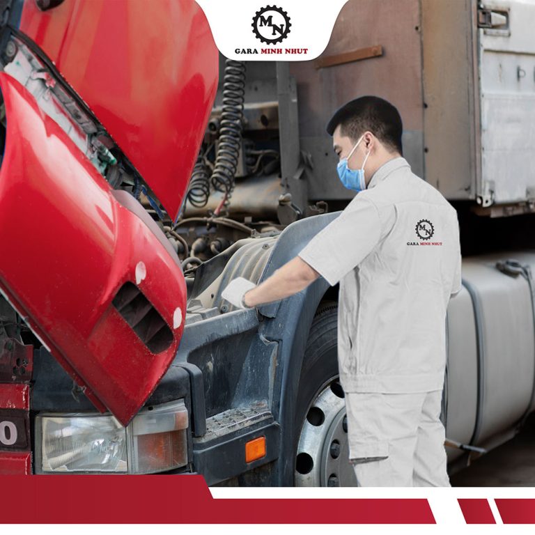 Sửa xe container