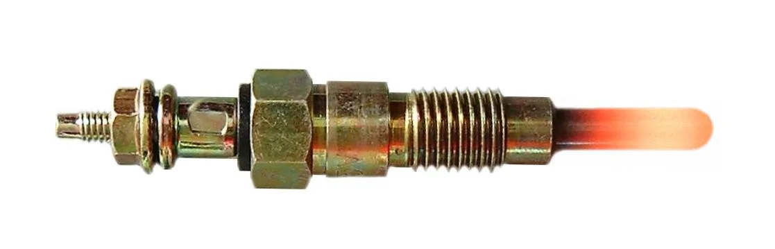 Bugi sấy của động cơ diesel nóng đỏ khi được cấp điện